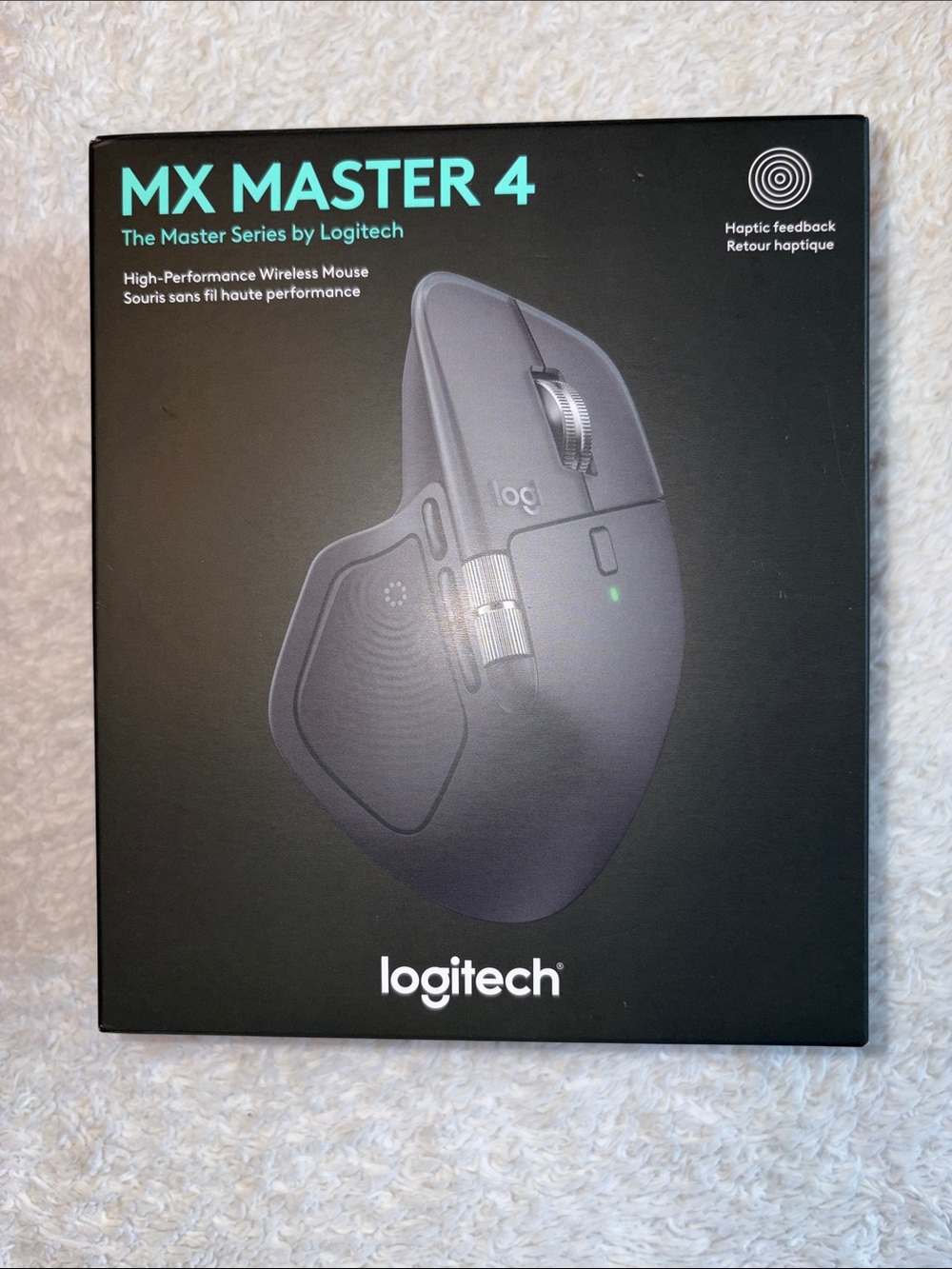 Logitech MX Master 4 Wireless Mouse - Graphite Black